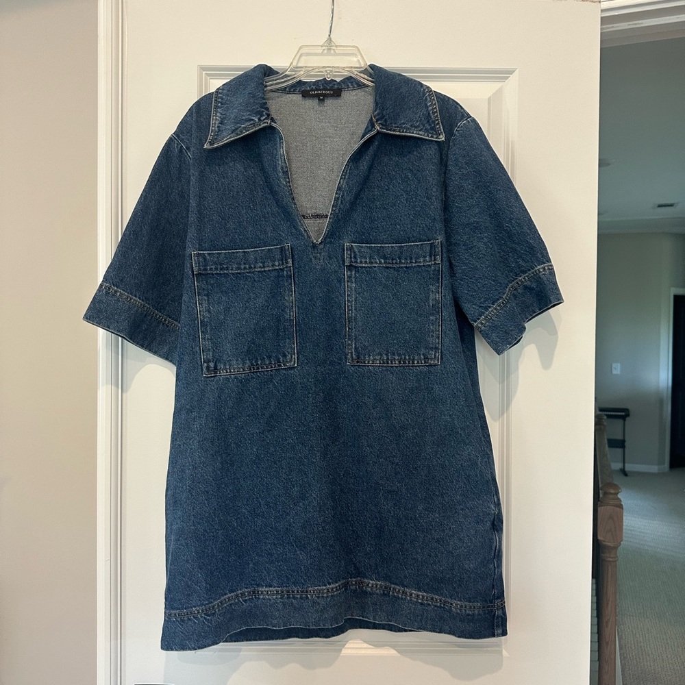 Denim Shirt Dress